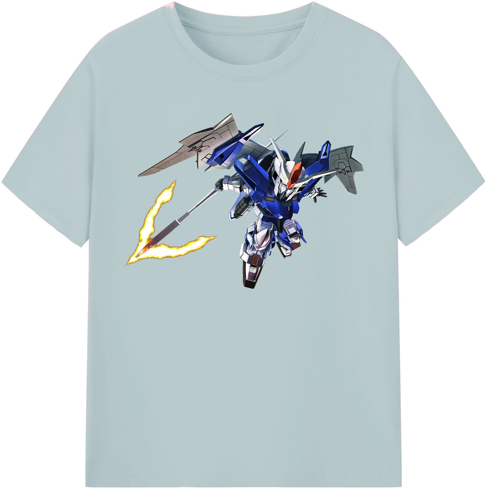 （画像用） 機動戦士ガンダム Mobile Suit Gundam 綿100％半袖Tシャツ（フロントプリント）